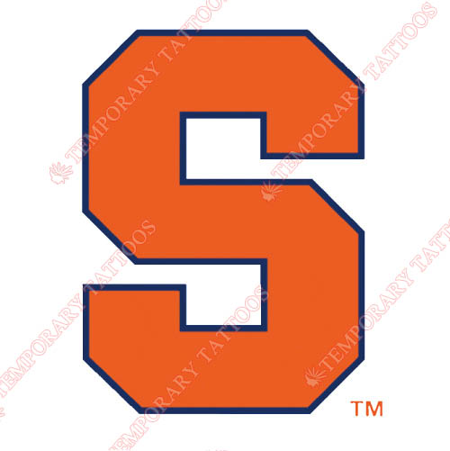 Syracuse Orange Customize Temporary Tattoos Stickers NO.6410
